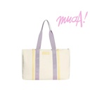 BOLSO DE LONA AMPLIO PLAYERO MUAA