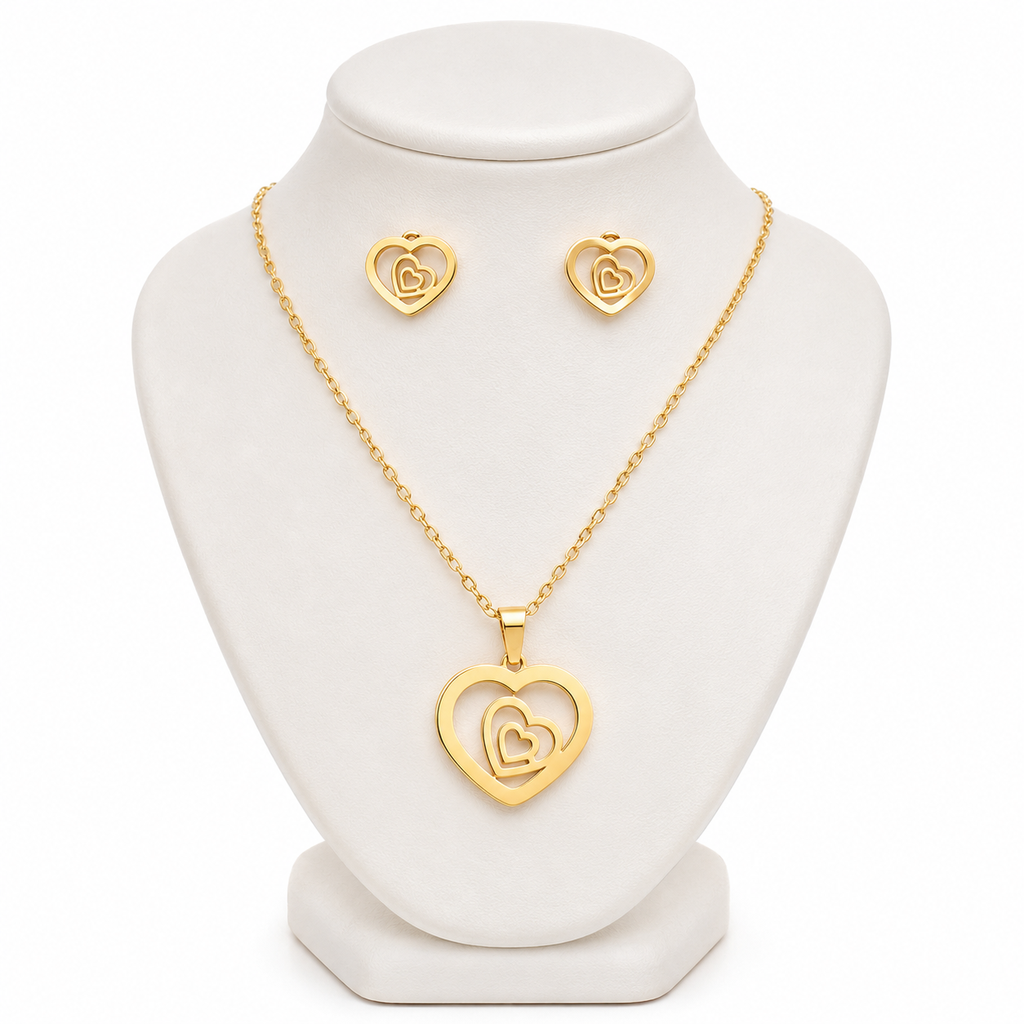 SET CADENA + AROS ACERO QUIRURGICO