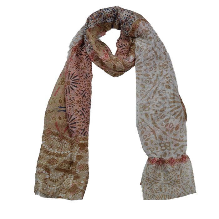 [37577] CHALINA ESTAMPADA COMBINADA