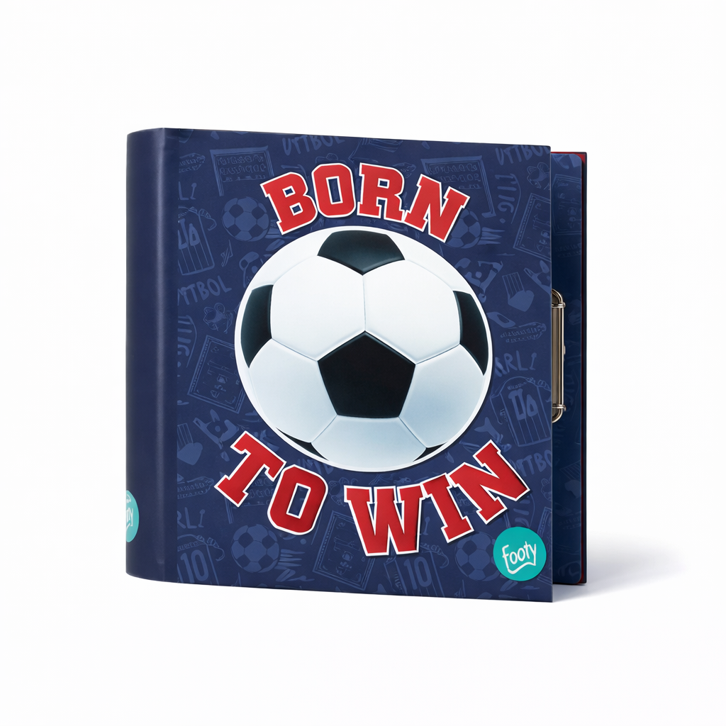 CARPETA 3 ANILLOS FUTBOL FOOTY