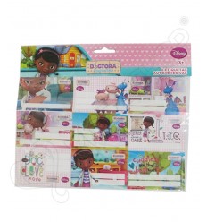 ETIQUETAS AUTOADHESIVAS POR 9 UNIDADES DOCTORA JUGUETES