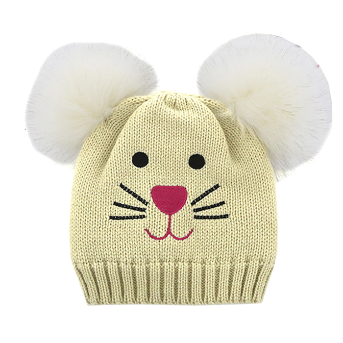 GORRO DE NIÑA RATONCITO