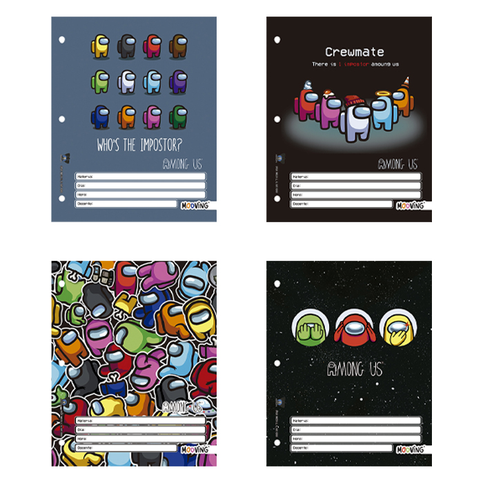 SEPARADORES NRO 3 AMONG US MOOVING