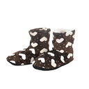 PANTUBOTAS ESTAMPA DE CORAZON CON ABRIGO