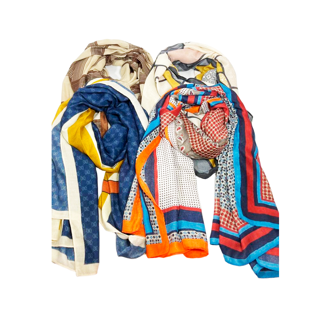 CHALINA ESTAMPADA 180 X 90CM