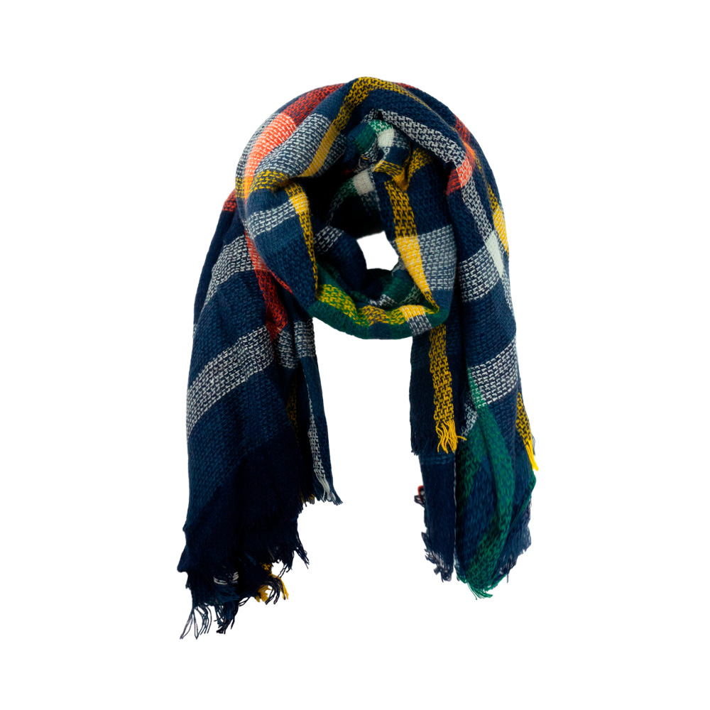 MANTON ANCHO ESTAMPA CUADRILLE