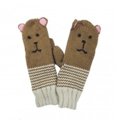 MANOPLAS DE LANA ADOLESCENTE