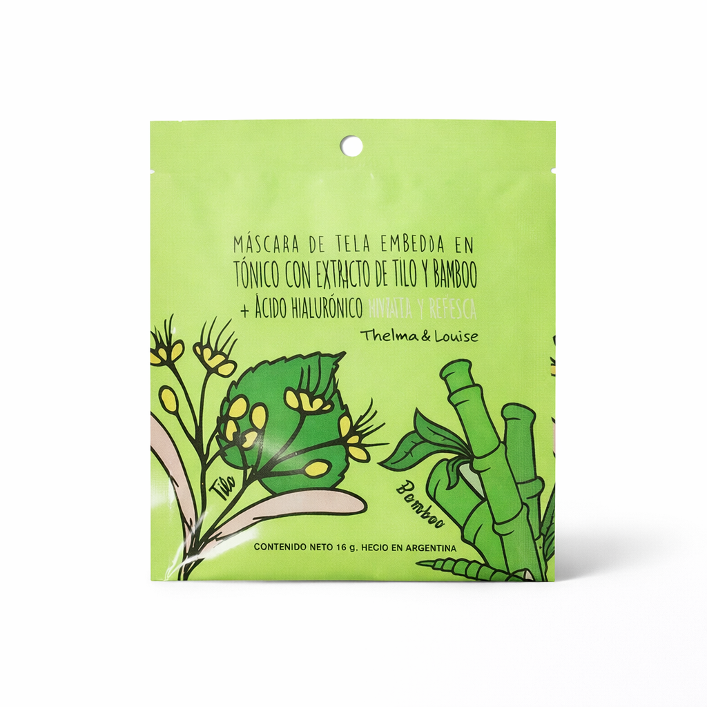 MASCARILLA FACIAL TILO Y BAMBOO TYL