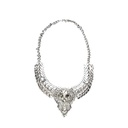 GARGANTILLA GRANDE VINTAGE PLATEADA