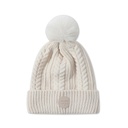 GORRO CON POMPON APLIQUE TRENDY