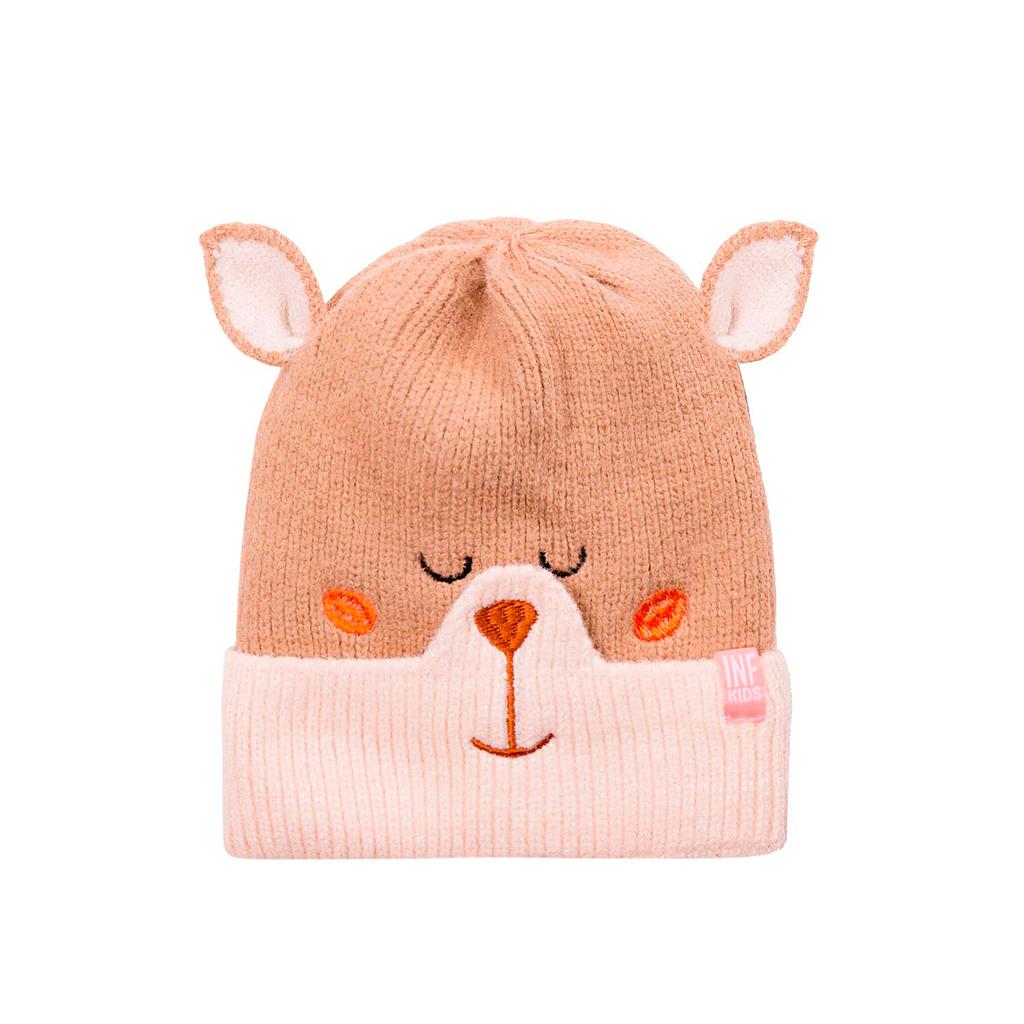 GORRO INFANTIL ESTAMPA OSO
