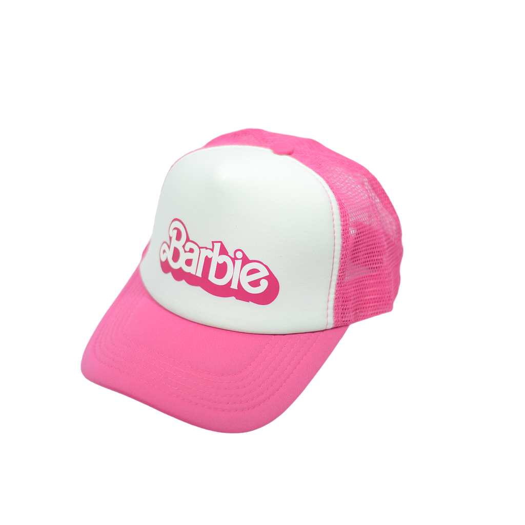 GORRA TRUCKER ESTAMPA BARBIE