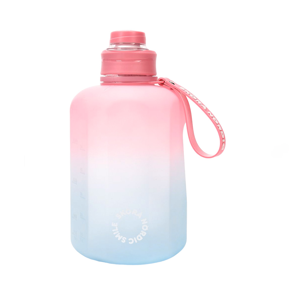 BOTELLON MOTIVACIONAL DEGRADE MULTICOLOR 2500ML