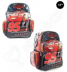 MOCHILA 17" ESTAMPA CARS DISNEY