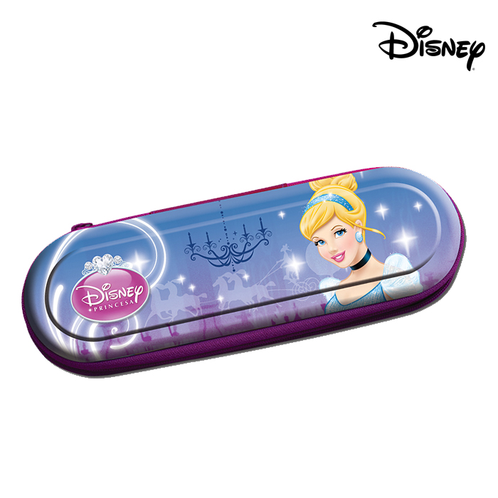 CARTUCHERA OVAL METALICA "PRINCESAS DISNEY"