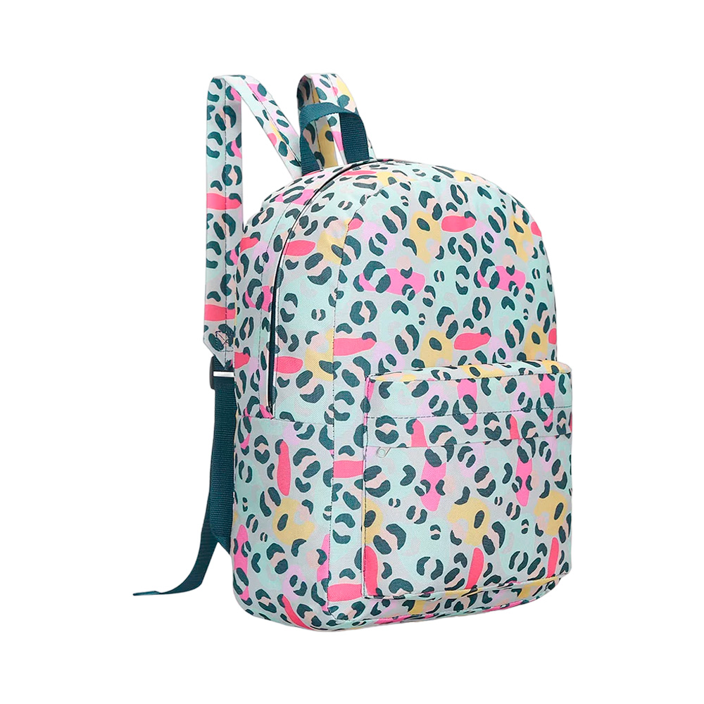 MOCHILA 17" ESTAMPA ANIMAL PRINT