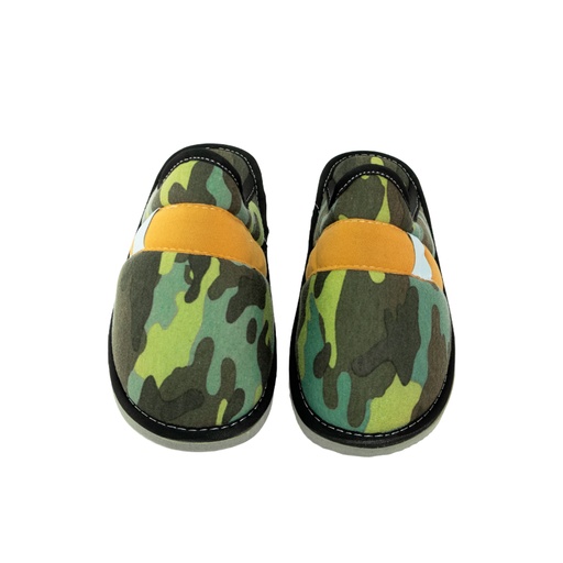 PANTUFLA CAMUFLADA CON GUARDA 41/42