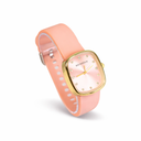 RELOJ RECTANGULAR STRASS CORREA SILICONA