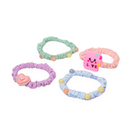 SET DE COLEROS CON APLIQUE POR 4 UNIDADES