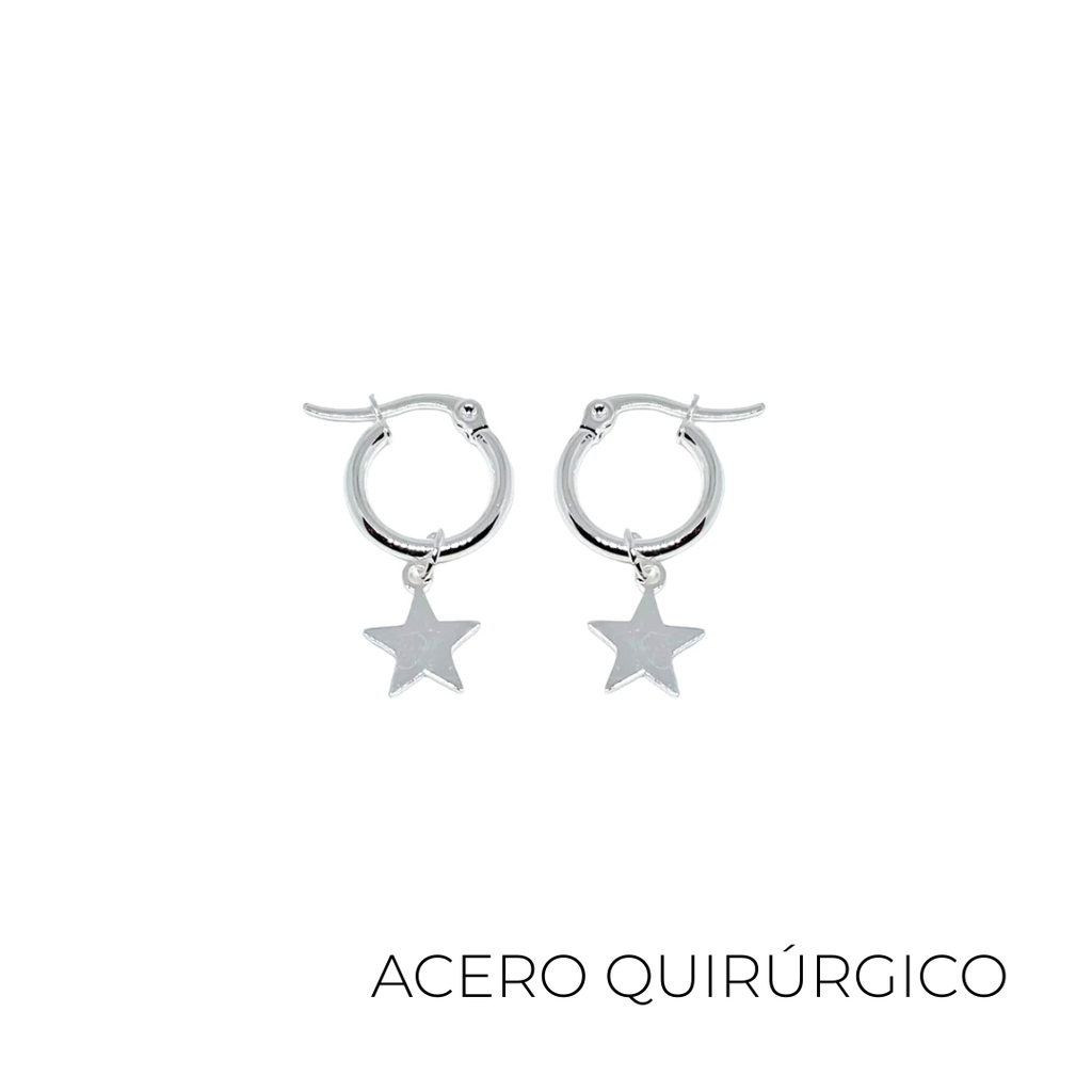 AROS ARGOLLA ACERO QUIRURGICO ESTRELLA