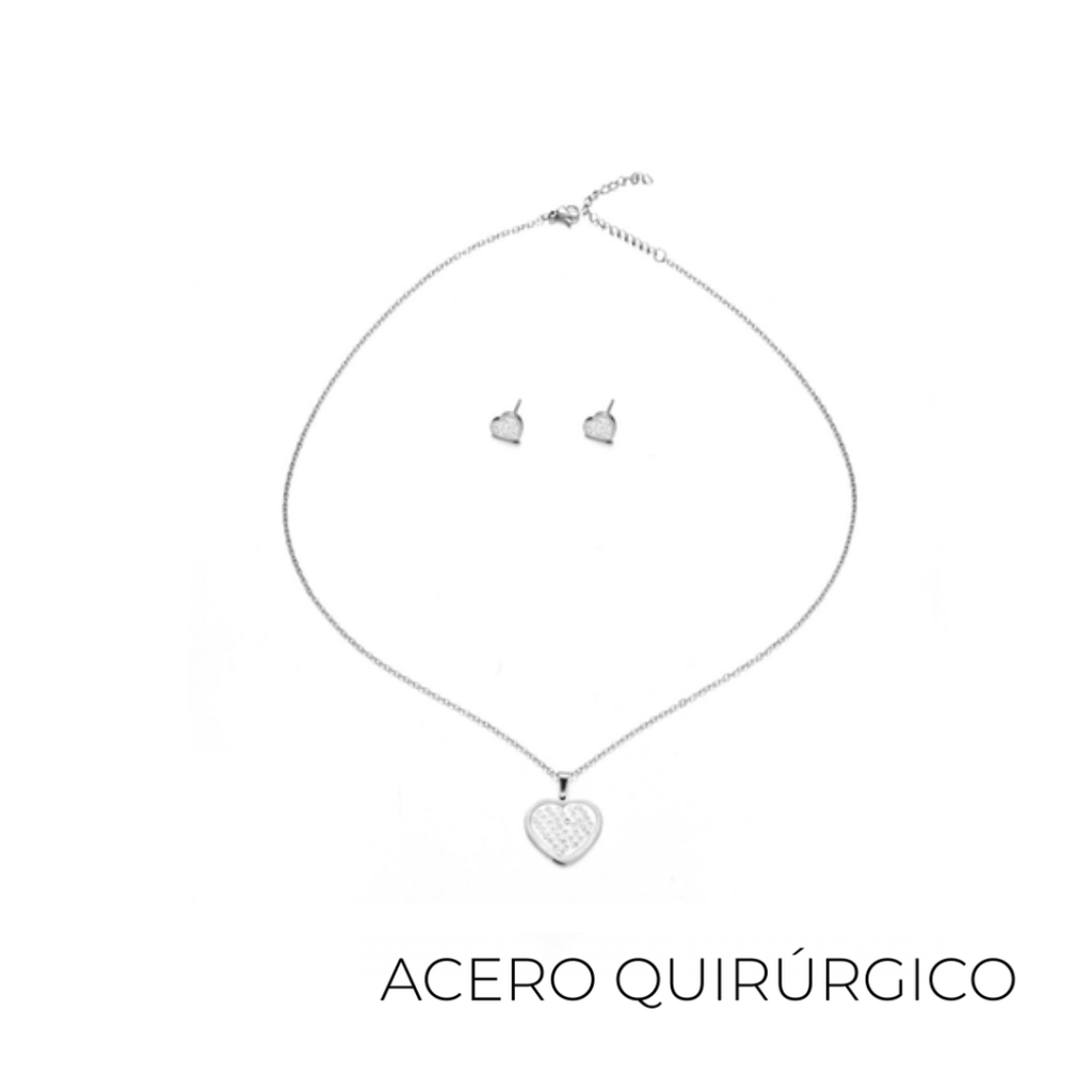 SET COLLAR + AROS ACERO QUIRURGICO