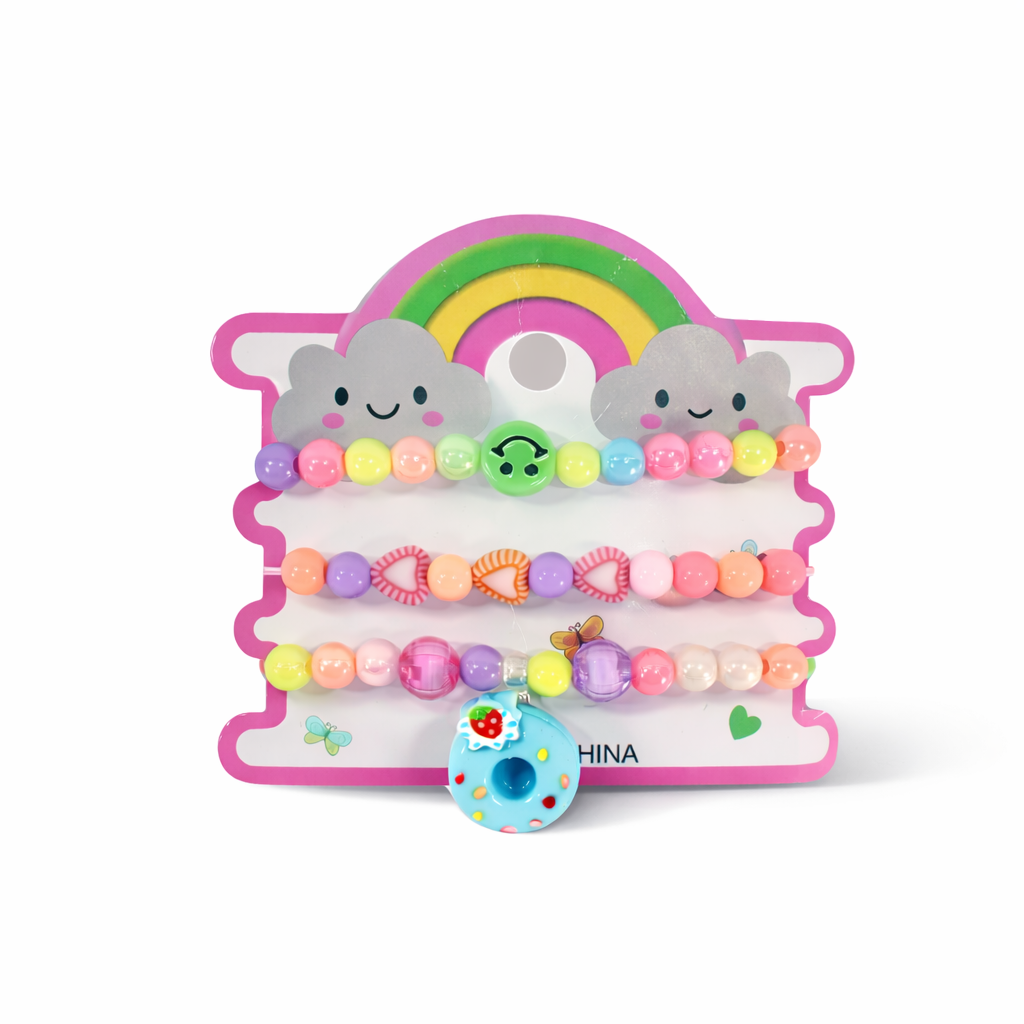 SET INFANTIL DE PULSERAS MOSTACILLAS