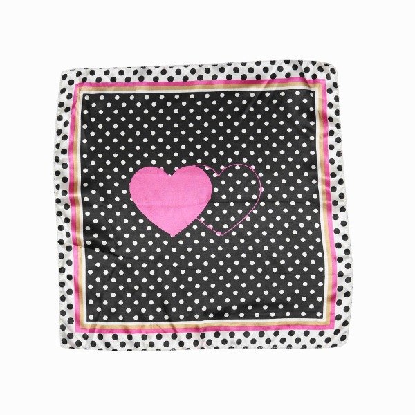 PAÑUELO ESTAMPA CORAZON CENTRO