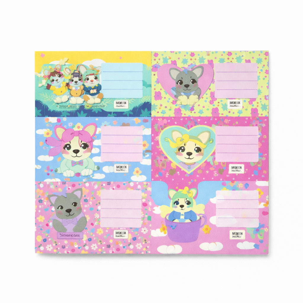 ETIQUETAS PARA CUADERNO SIMONES