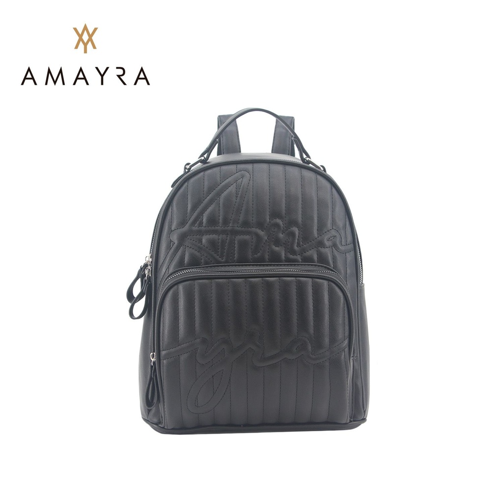 MOCHILA 12" LOGO BORDADO AMAYRA