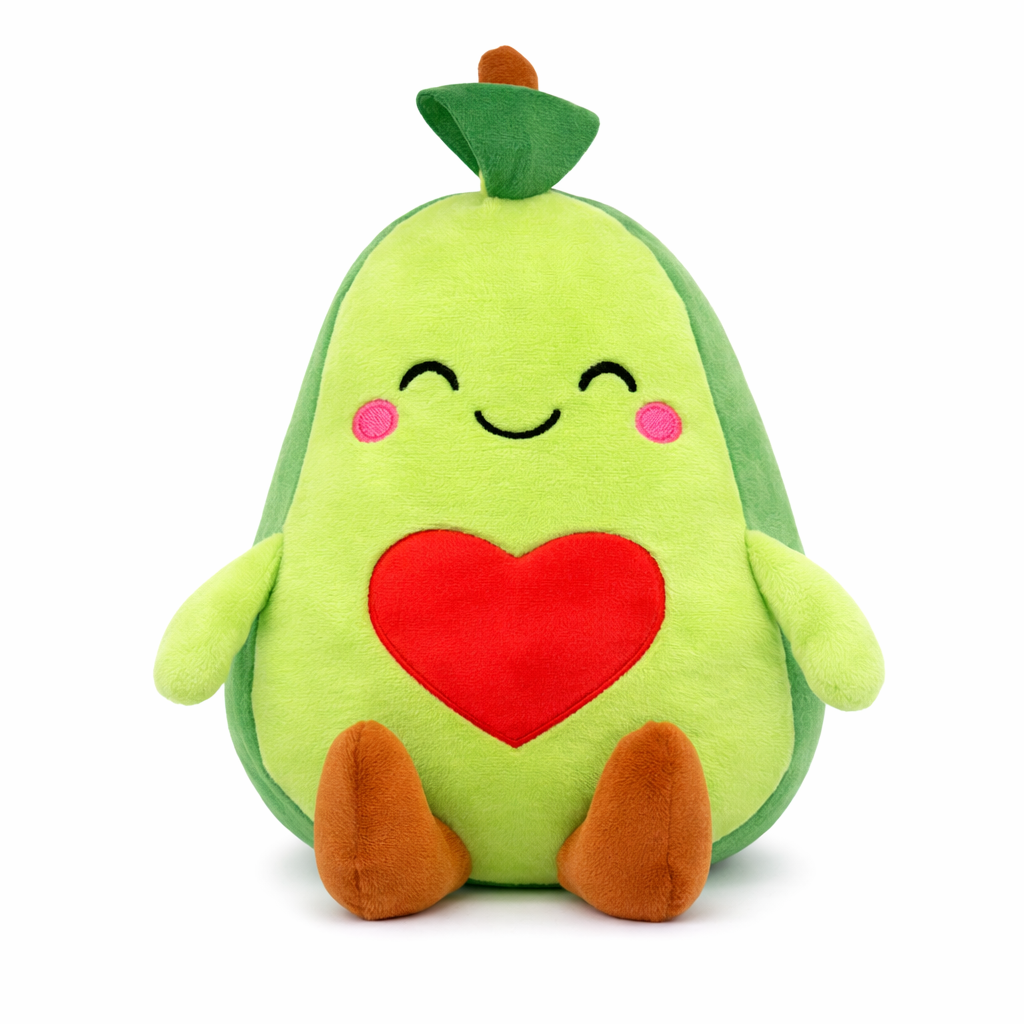 PELUCHE PALTA CON CORAZON TALLO