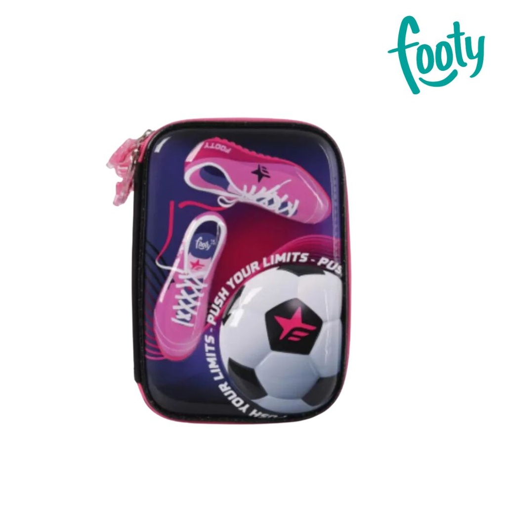 CARTUCHERA FOOTY 2 PISOS FUTBOL