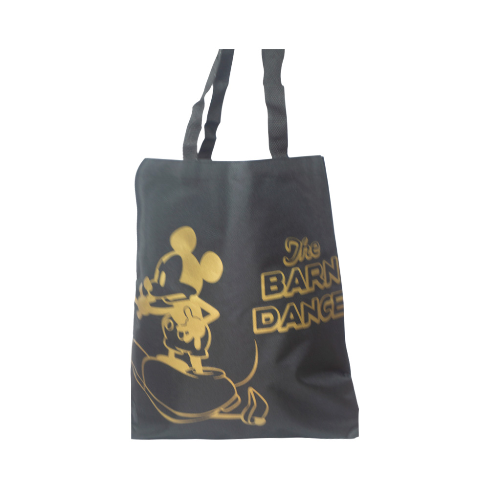 BOLSO ESTAMPADO MICKEY MOUSE DORADO