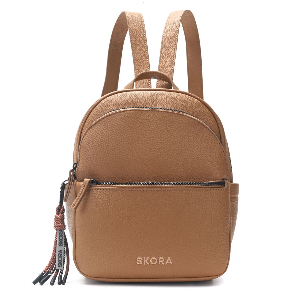 MOCHILA CUERO PU CON LLAVERO