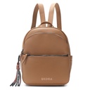 MOCHILA CUERO PU CON LLAVERO