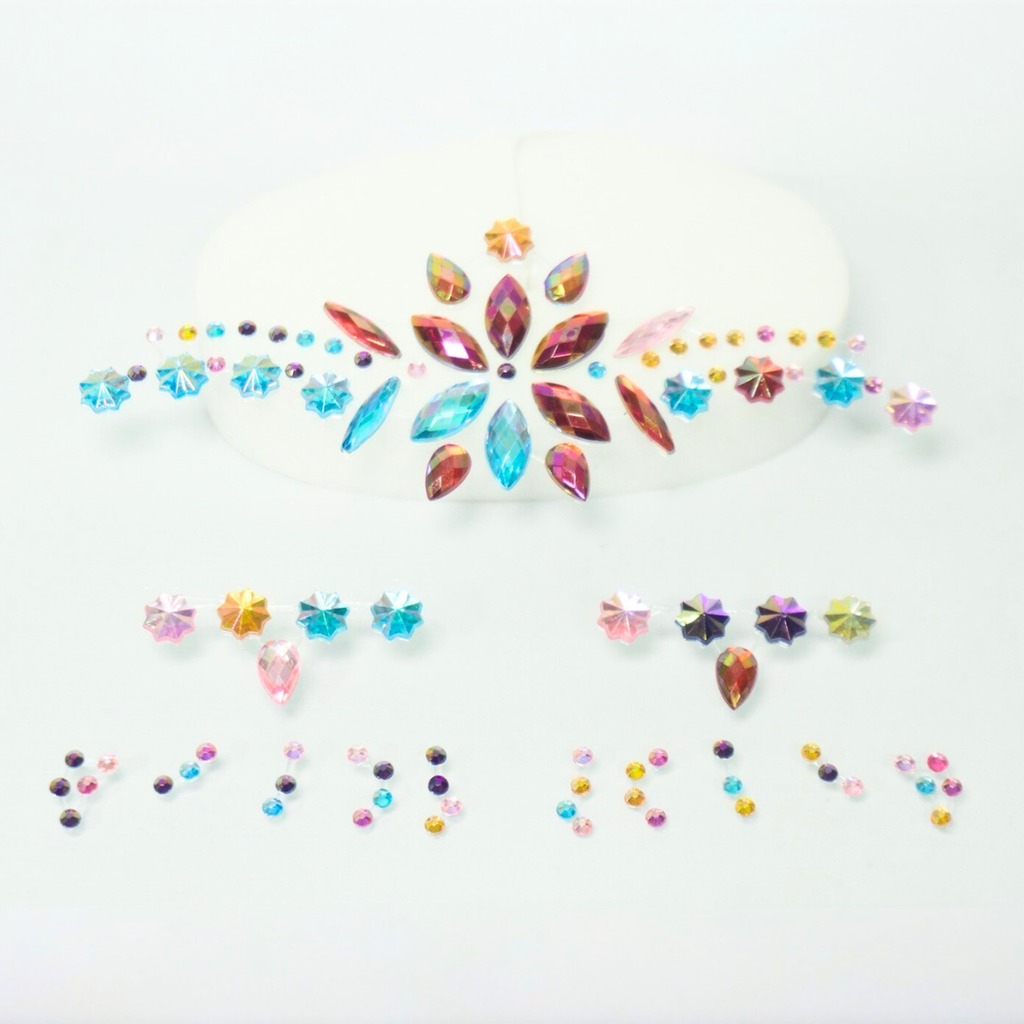 STRASS PARA EL ROSTRO VARIOS MODELOS