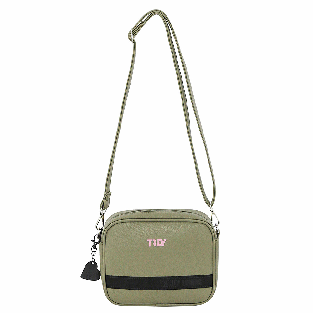 MORRAL CON DETALLE DE FRANJA Y LLAVERO