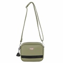 MORRAL CON DETALLE DE FRANJA Y LLAVERO