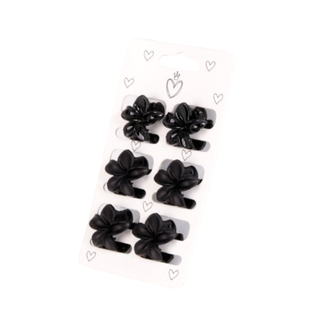 SET BROCHES FLORES X6 UNIDADES