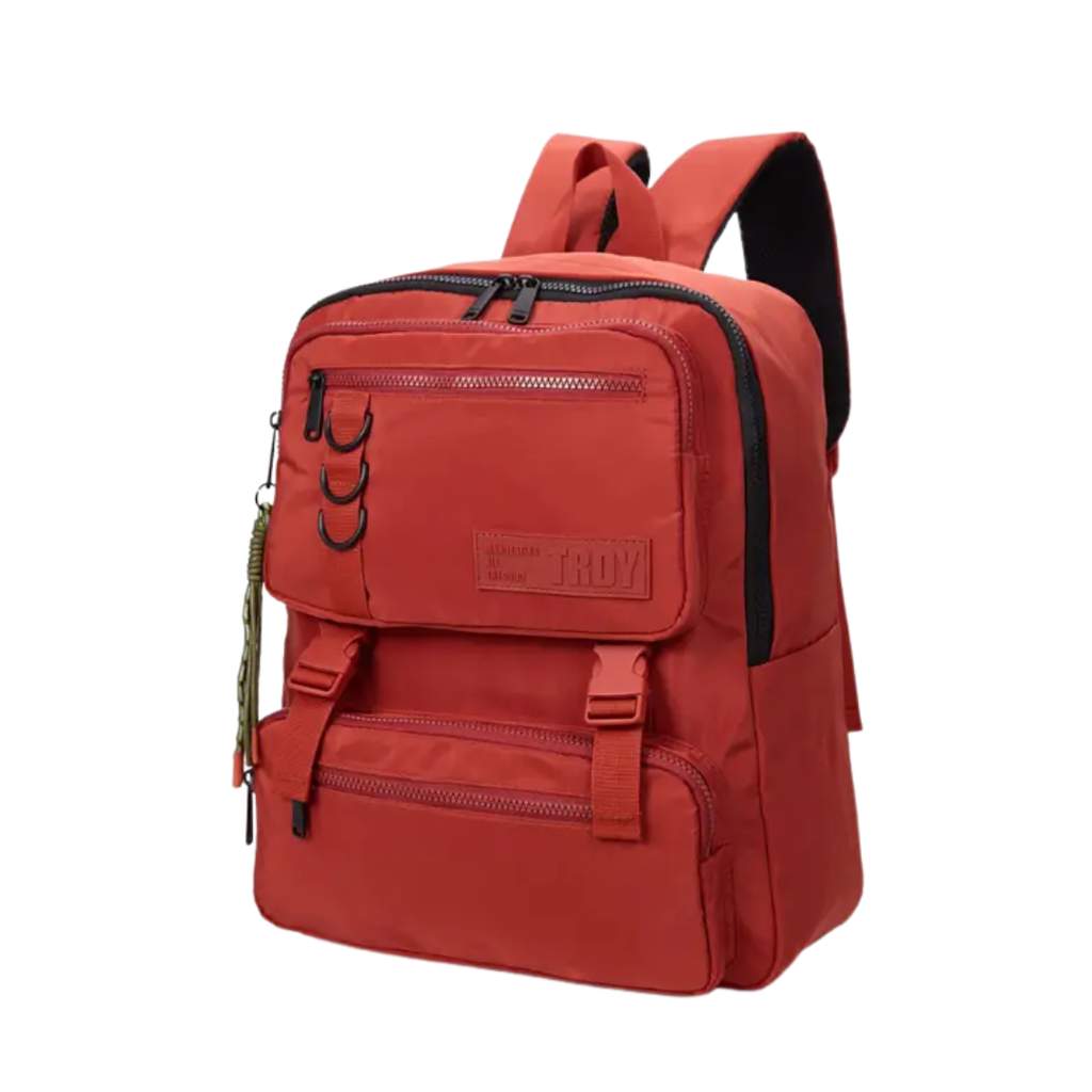 MOCHILA DOBLE BOLSILLO FRONTAL