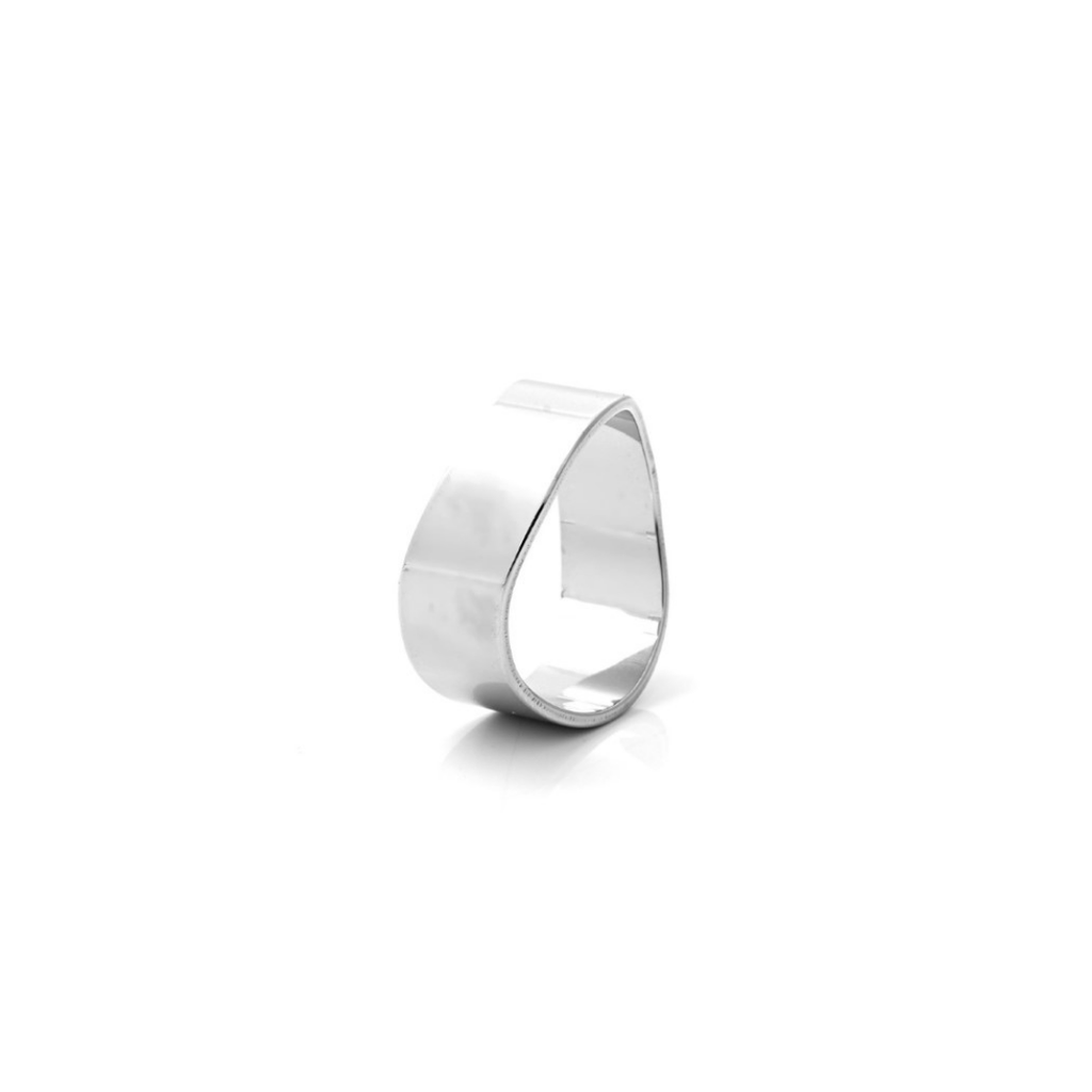 ANILLO DE ACERO QUIRURGICO ONDULADO