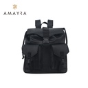 MOCHILA DOBLE BOLSILLO FRONTAL AMAYRA