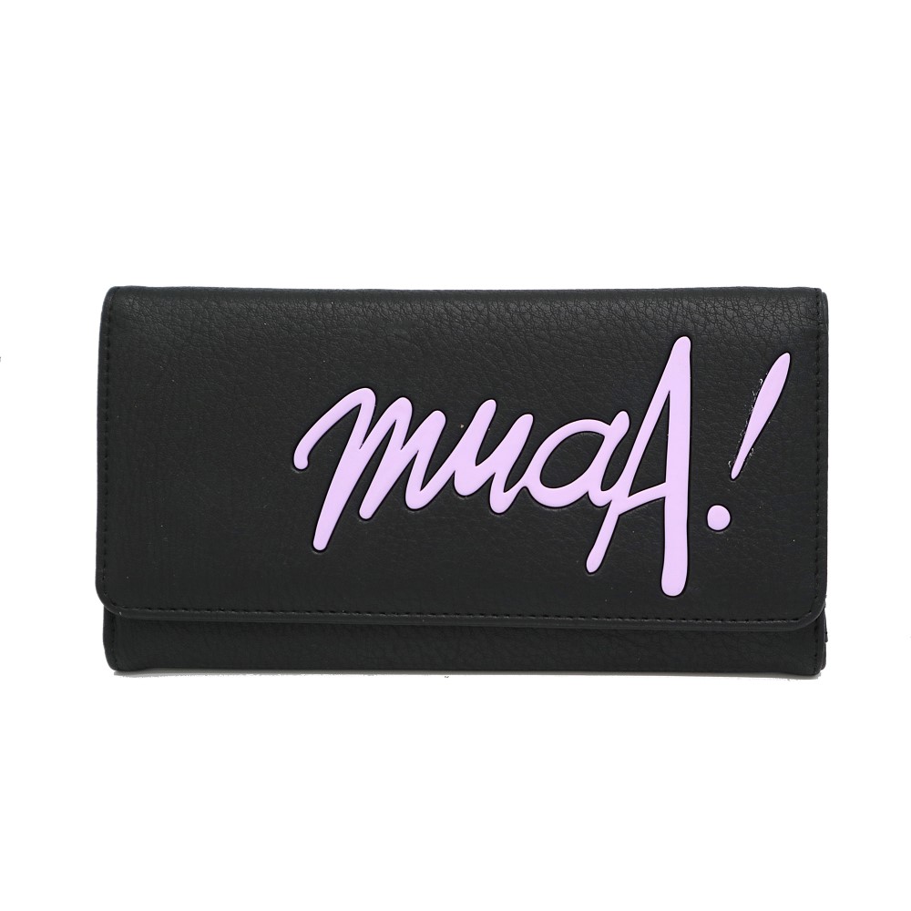 BILLETERA CON ESTAMPADO DE COLOR FRONTAL