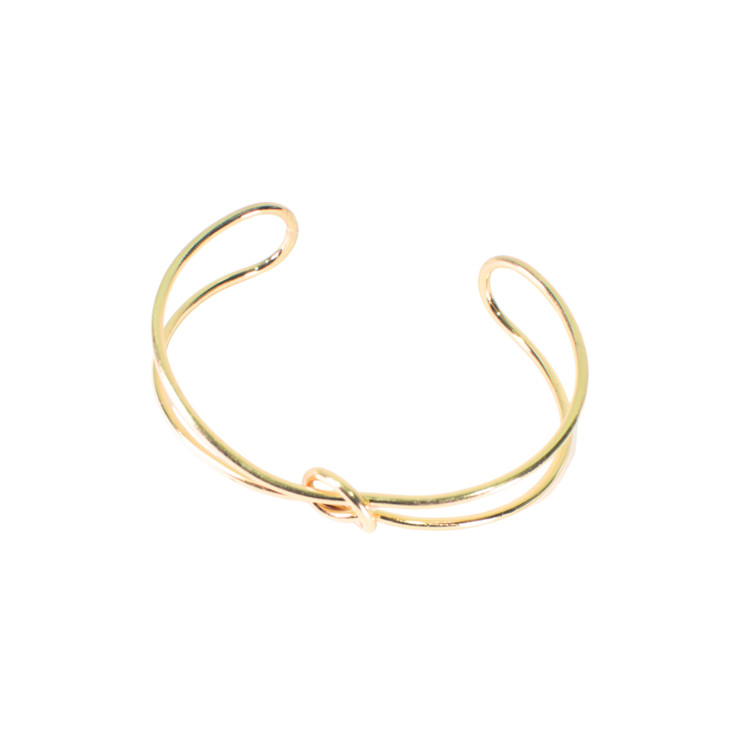 BRAZALETE ACERO CON NUDO