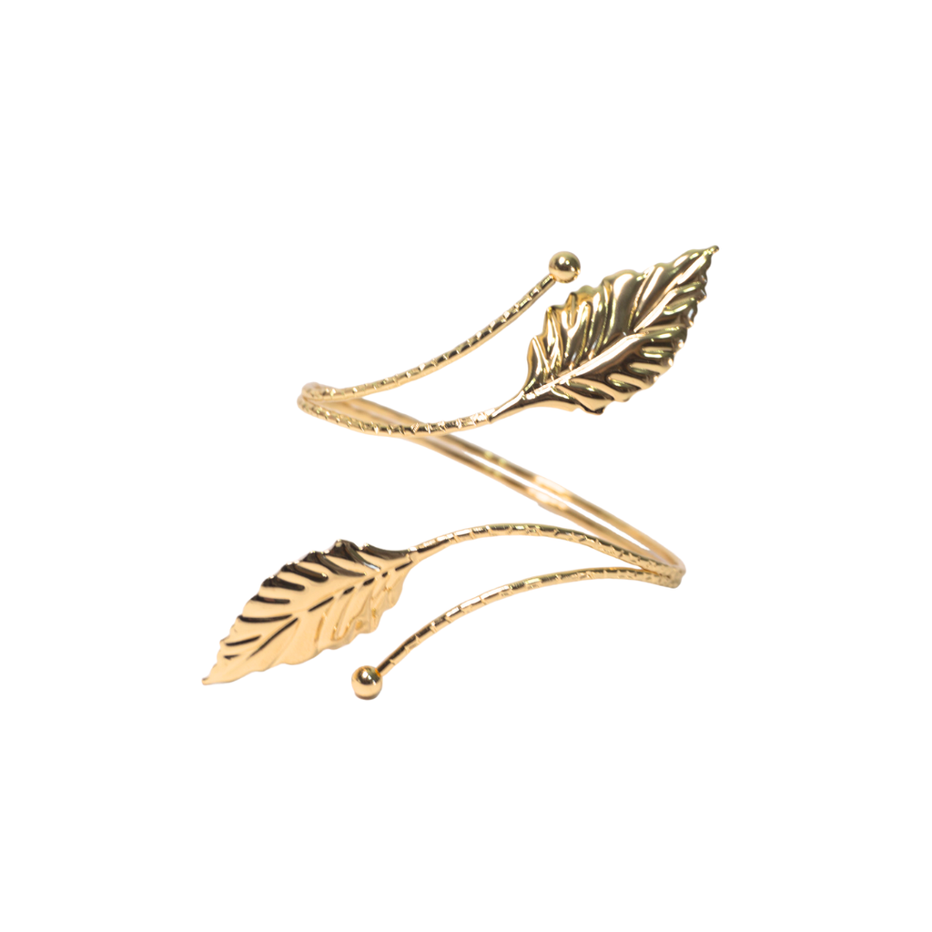 BRAZALETE DOBLE HOJA