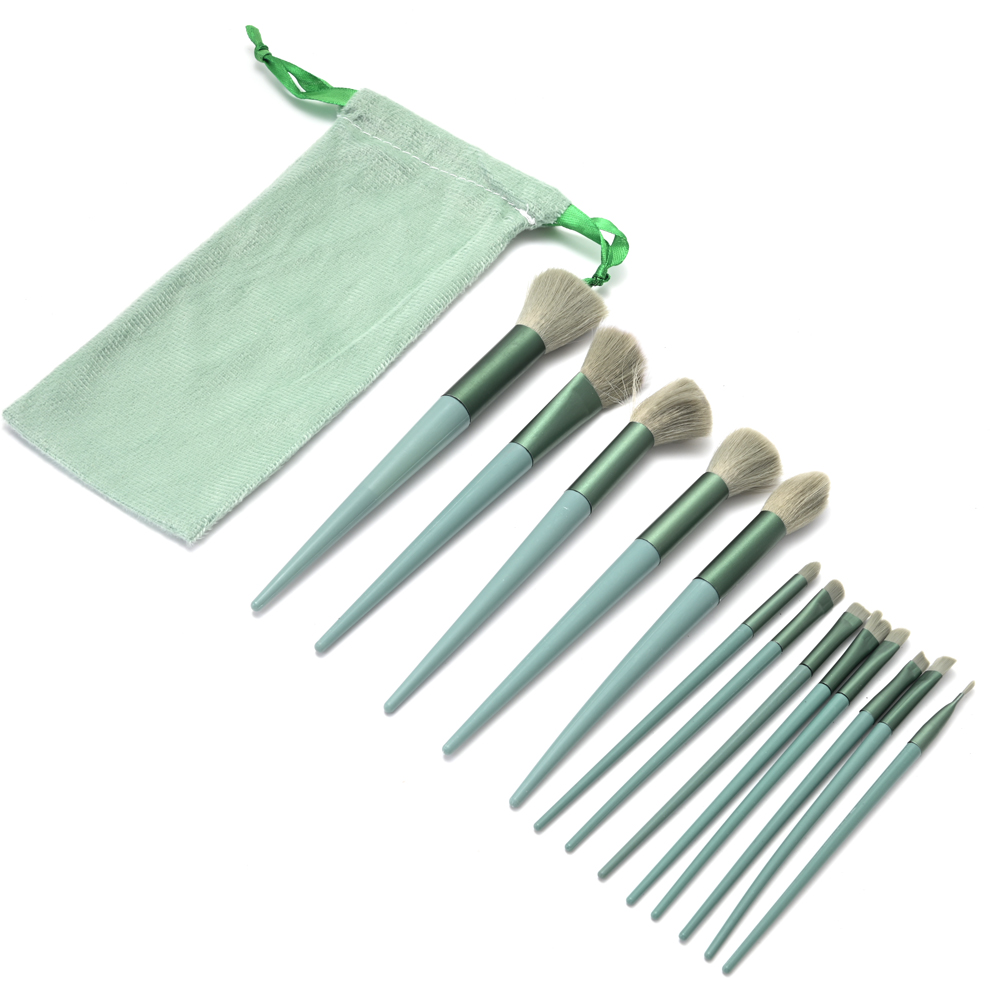 SET BROCHA MAQUILLAJE CON ESTUCHE X13
