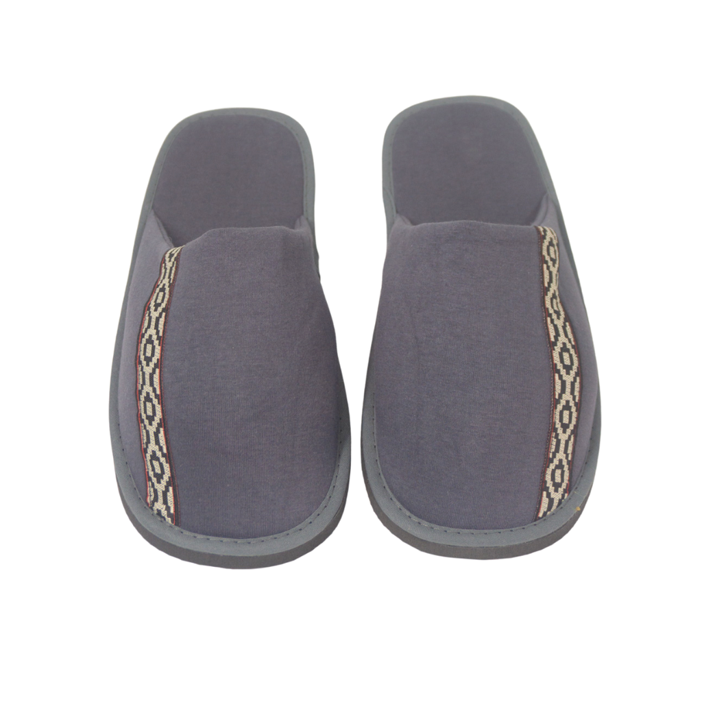 PANTUFLAS DE HOMBRE CON GUARDA PAMPA 39-40