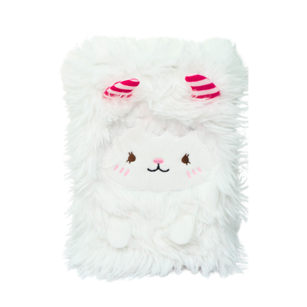 CUADERNO DE PELUCHE CON OREJAS