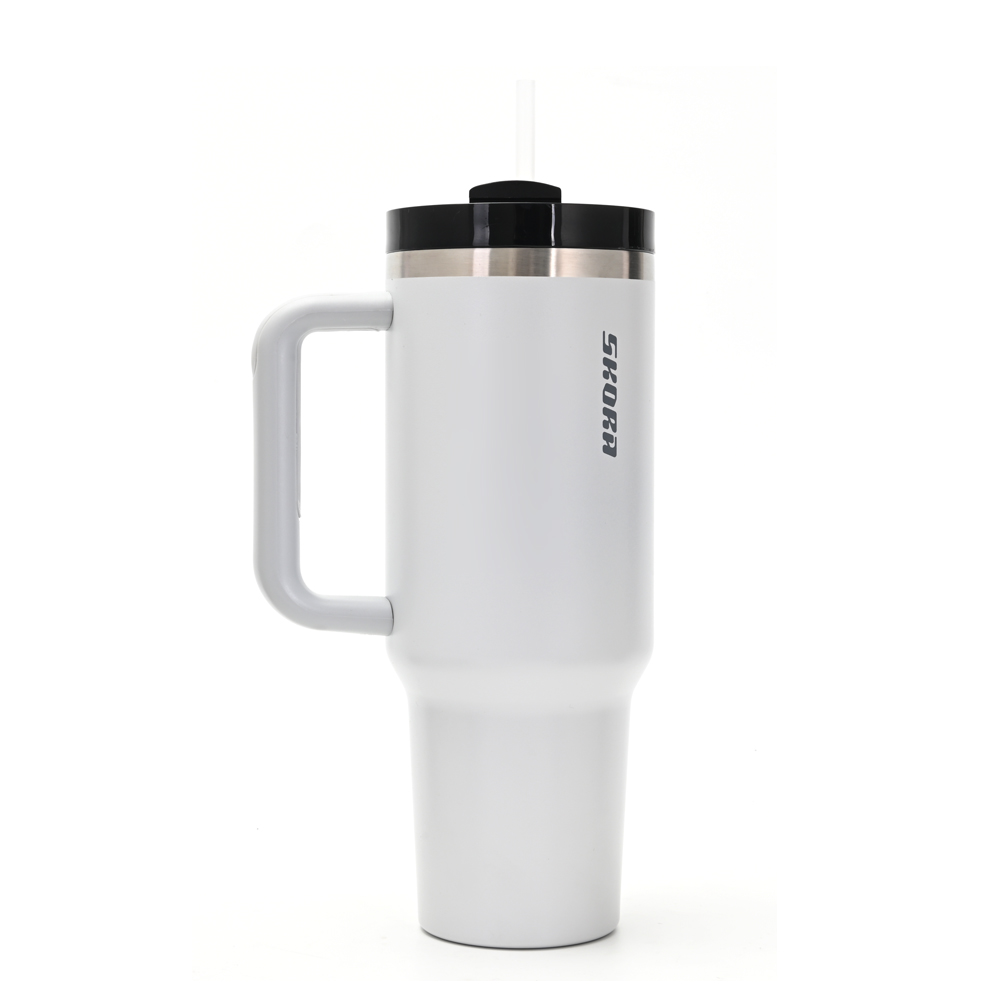 VASO SKORA TERMICO BLANCO CON STICKERS