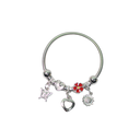 PULSERA PLATEADA MOTIVOS VARIOS