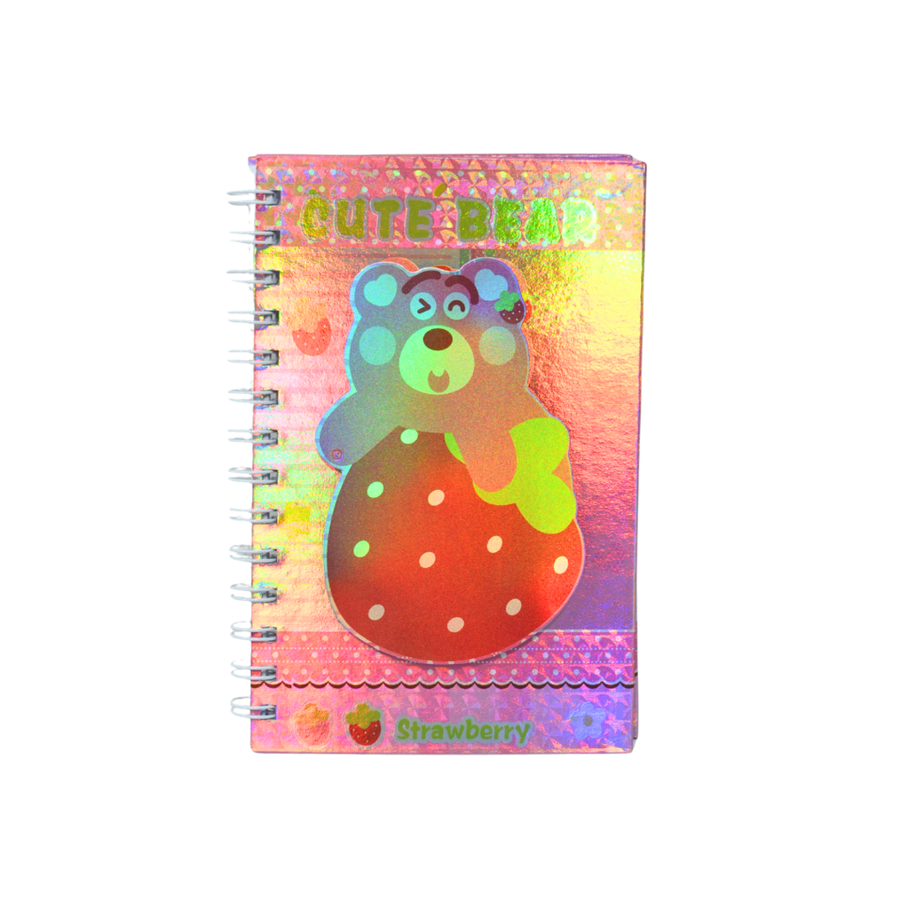 CUADERNO METALIZADO OSOS